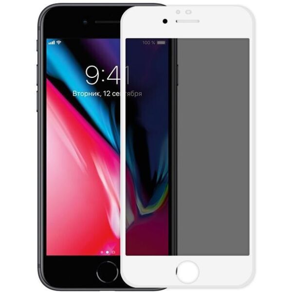 

Защитное стекло для iPhone 6 Plus/6s Plus 2,5D white Privacy Антишпион тех.упак.