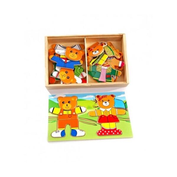

Интерактивная игрушка Деревянная игра Два медведя Д182у