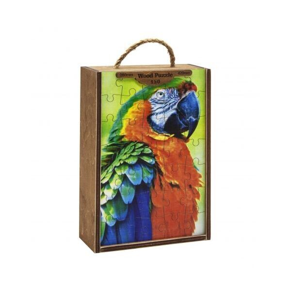 

Деревянные пазлы "Попугай", 150 эл 1006