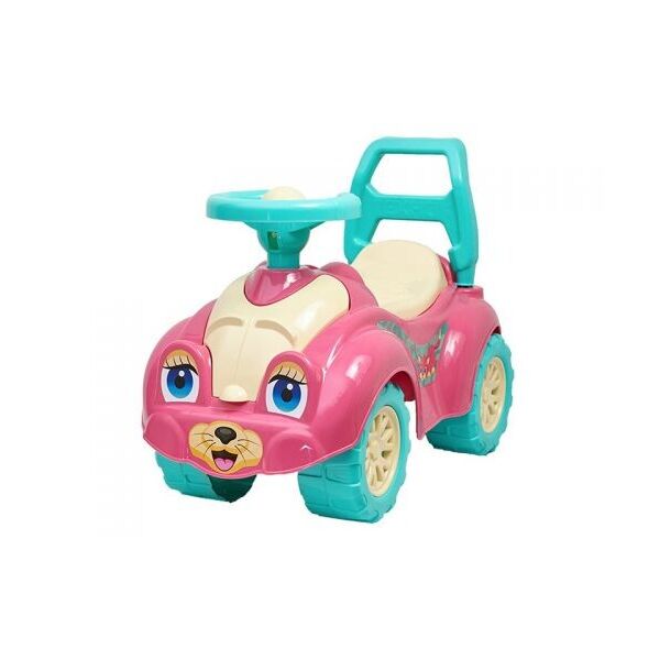 

Машинка-каталка для прогулок (розовая) 0823