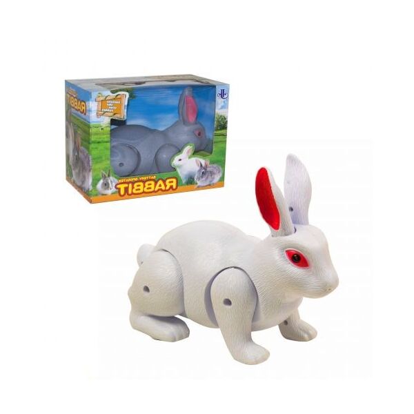 

Интерактивная игрушка Кролик на батарейках (белый) 333-30