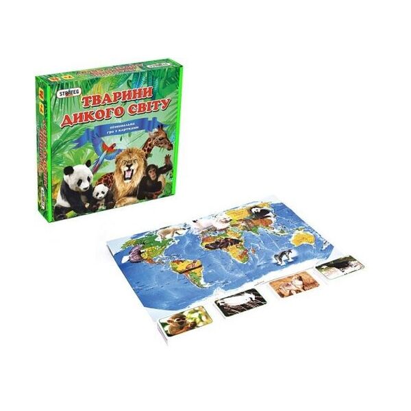 

Познавательная игра с карточками "Животные дикого мира" 655
