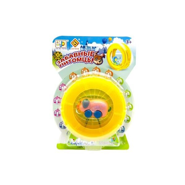 

Интерактивная игрушка в колесе Хрюшка-веселушка СН-8801