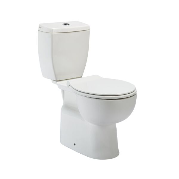 

Унитаз-компакт Ege Vitrifiye Alia S-Trap 53103 безободковый с функцией биде с сиденьем Soft Close дюропласт