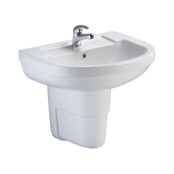 

Раковина Ege Vitrifiye Lagina 35651 с пьедесталом