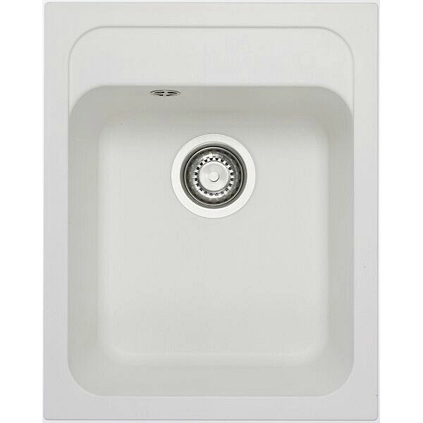 

Кухонная мойка AQUAMARIN PIAZZA 500-40 WHITE Белая (без вкраплений)