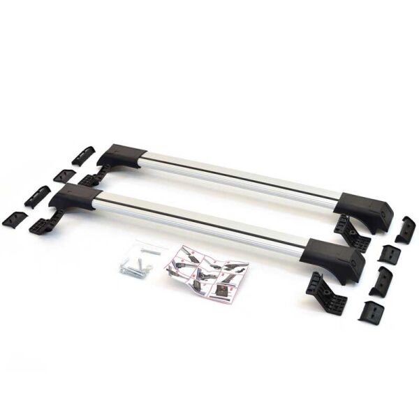 

Багажник на крышу Volkswagen Caddy 2010- хром на рейлинги FlyH110-1213