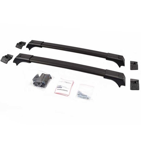 

Багажник на крышу Subaru Outback 1995- черный на рейлинги FlyB135-1164