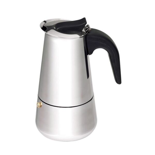 

Гейзерная кофеварка Empire Stainless Steel 200мл на 4 чашки