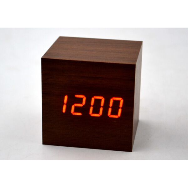 

Часы VST-869-1 красные, температура, дата, будильник.
