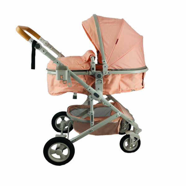

Коляска 2в1 Belecoo 530D Розовая