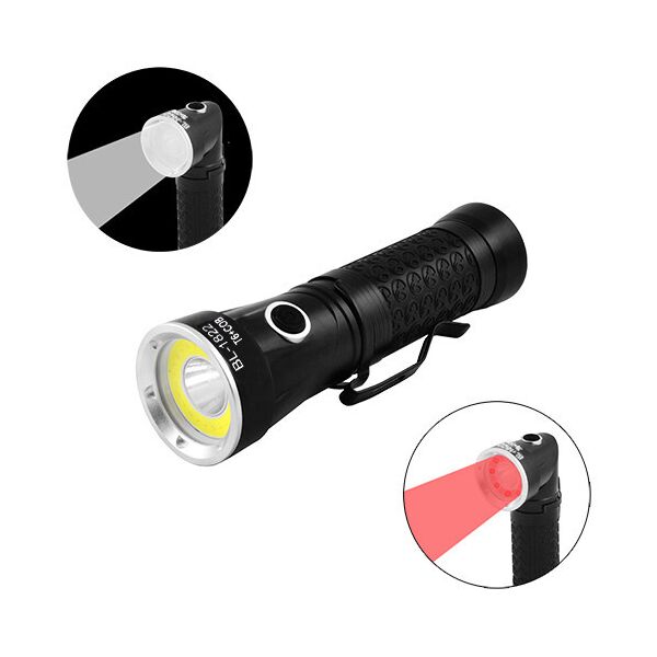 

Фонарь Poliсe 1822-T6+COB (White+Red)
