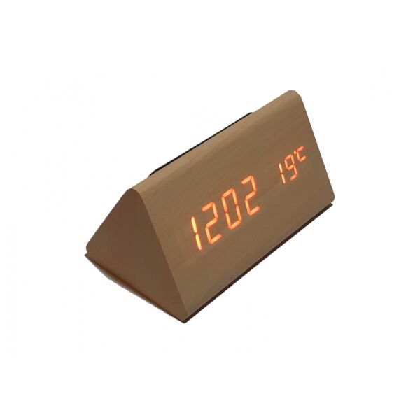 

Часы VST-861-1 красные,температура, дата, будильник.