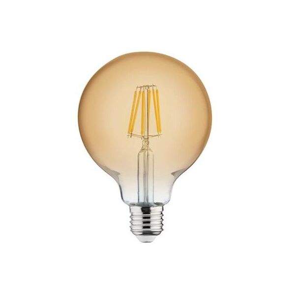 

Лампа винтажная светодиодная (ретро) Horoz Electric "RUSTIC GLOBE-6" 6W Filament led 2200К E27