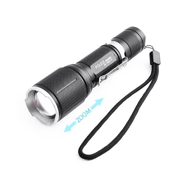 

Фонарь Police 1860-T6, ЗУ 220V/12V, 1x18650, zoom, Box