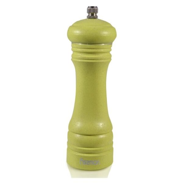 

Мельница для специй (перцемолка) Fissman Spice 15х5см, бамбуковый салатовый корпус