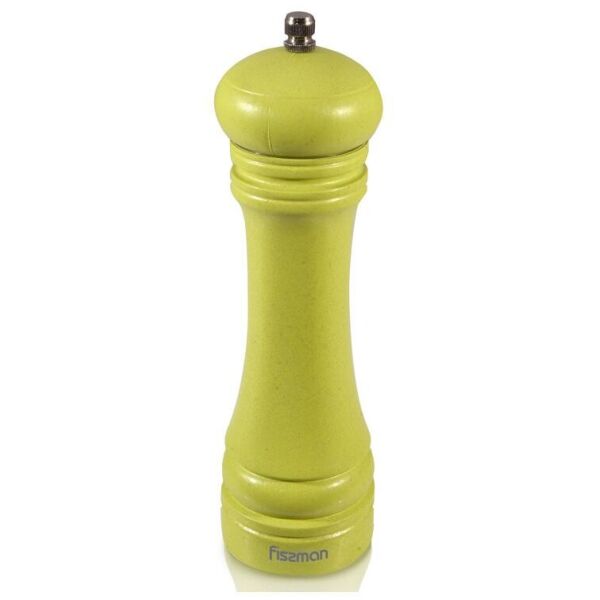 

Мельница для специй (перцемолка) Fissman Spice 20х6см, бамбуковый салатовый корпус