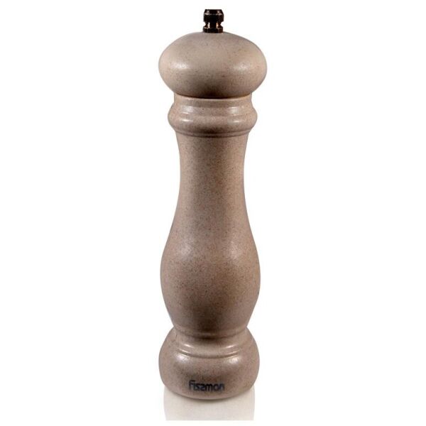 

Мельница для специй (перцемолка) Fissman Spice 20х6см, бамбуковый бежевый корпус