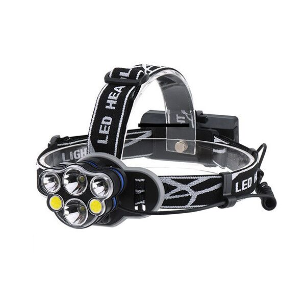 

Фонарь налобный Police KC06-2T6+2XPE+2COB (white+red)