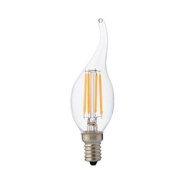 

Лампа Светодиодная Horoz Electric "Filament flame - 4" 4W свеча на ветру Е14 2700К