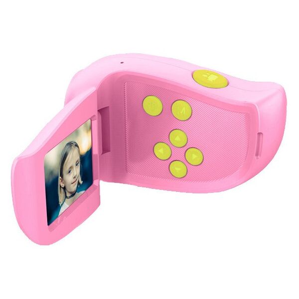 

Детская цифровая мини видеокамера Smart Kids Video Camera HD DV-A100 с 2" розовый