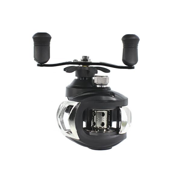 

Катушка мультипликаторная Yumoshi AK 200 Black-Silver Right