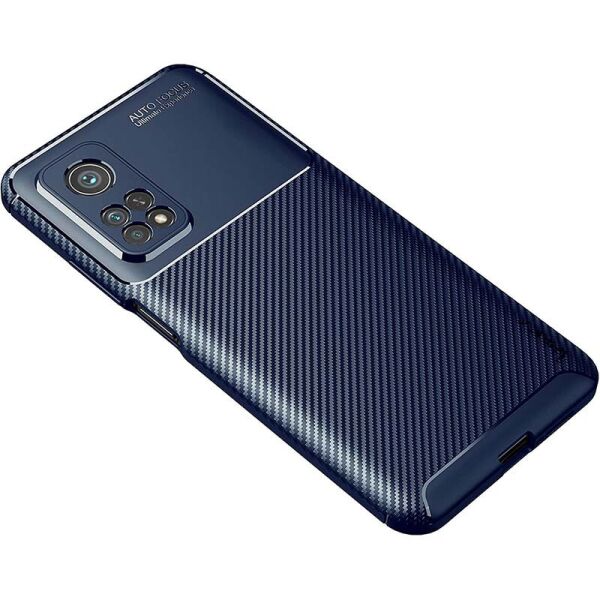 

TPU чехол iPaky Kaisy Series для Xiaomi Mi 10T (Синий) (1100957)