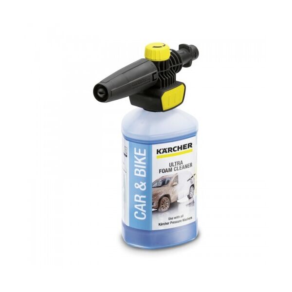 

Комплект пенная насадка + Ultra Foam Cleaner 1 л, Karcher (2.643-143.0)