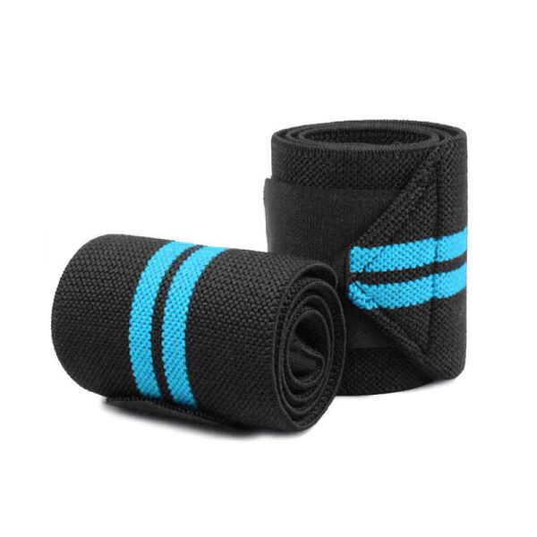 

Бинты для запястий AOLIKES A-1538 Black + Blue кистевые бинты спортивные