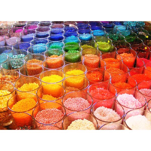 

Бисер NNA 450 грамм (МЕЛКИЙ 12/0) Deluxe набор всех цветов 84шт.