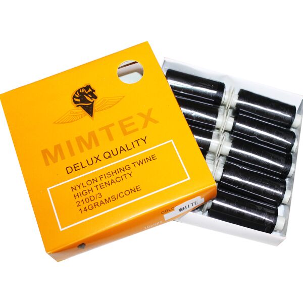 

Нитки JNH для бисера Mimitex черные 150D (упаковка 10 шт.)