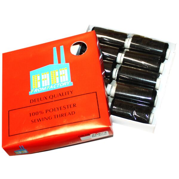 

Нитки MSZ джинсовые (FromFactory) черные (10 шт.)