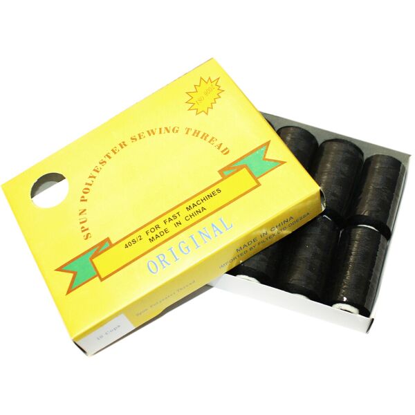 

Нитки TRU (777) черные (упаковка 10 шт.)
