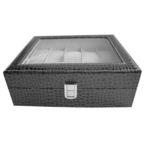 

Шкатулка для хранения часов Craft 10PU.CROC.BL