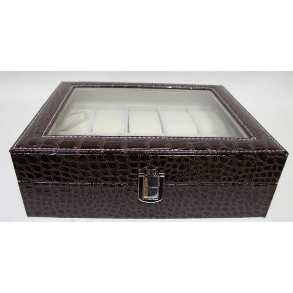 

Шкатулка для хранения часов Craft 10PU.CROC.BR