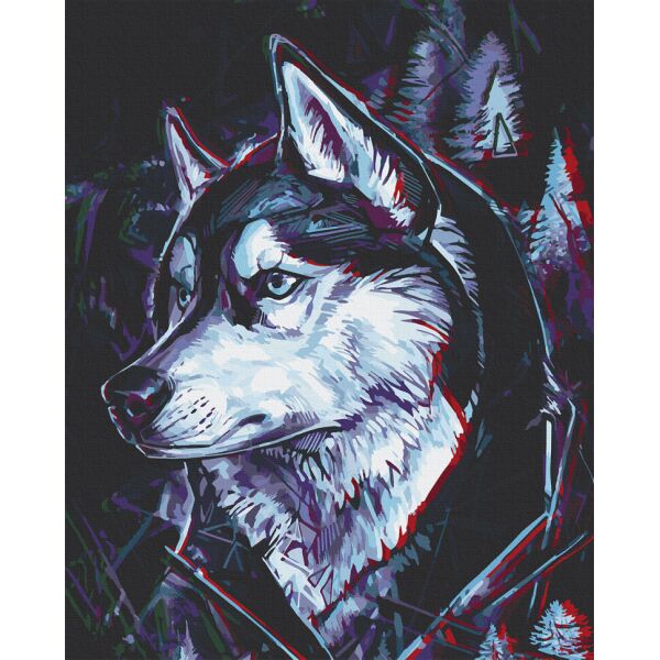 

Картина по номерам. Art Craft Друг Хаски 38*50 см 11625-AC
