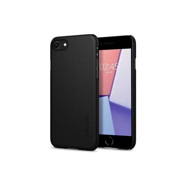

Чехол для моб. телефона Spigen iPhone SE/8/7 Thin Fit, Black (ACS00940)