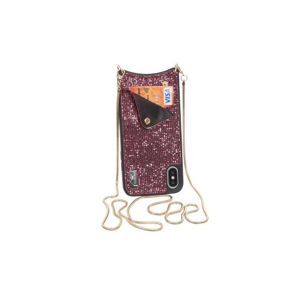 

Чехол для моб. телефона BeCover Glitter Wallet Apple iPhone Xr Pink (703615) (703615)