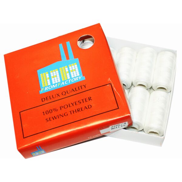 

Нитки MSU джинсовые (FromFactory) белые (10 шт.)