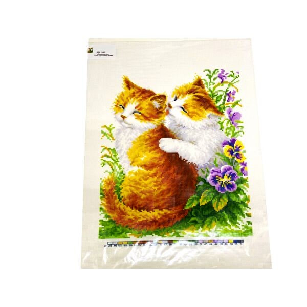 

Схема SHB для вышивания крестиком А3 (на канве) Коты