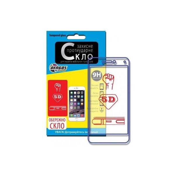 

Стекло защитное DENGOS 5D iPhone 11 (TGR-53) (TGR-53)