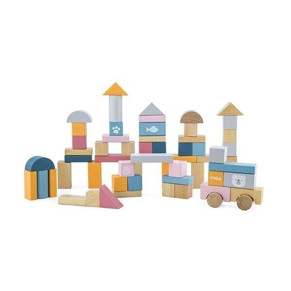 

Набір Viga Toys будівельних блоків Viga Toys 60 шт (2000903198932)