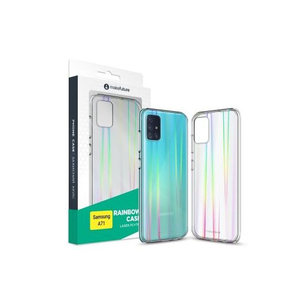 

Чехол для моб. телефона MakeFuture Samsung A71 Rainbow (PC + TPU) (MCR-SA71)