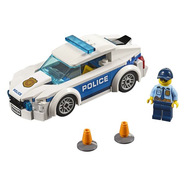 

Конструктор LEGO City Поліцейський патрульний автомобіль (60239)