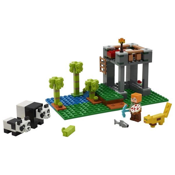 

Конструктор LEGO Minecraft Розплідник панд (21158)