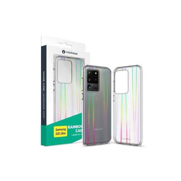 

Чехол для моб. телефона MakeFuture Samsung S20 Ultra Rainbow (PC + TPU) (MCR-SS20U)