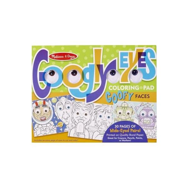 

Набор для творчества Melissa&Doug Раскраска с глазами Лица (MD15169)