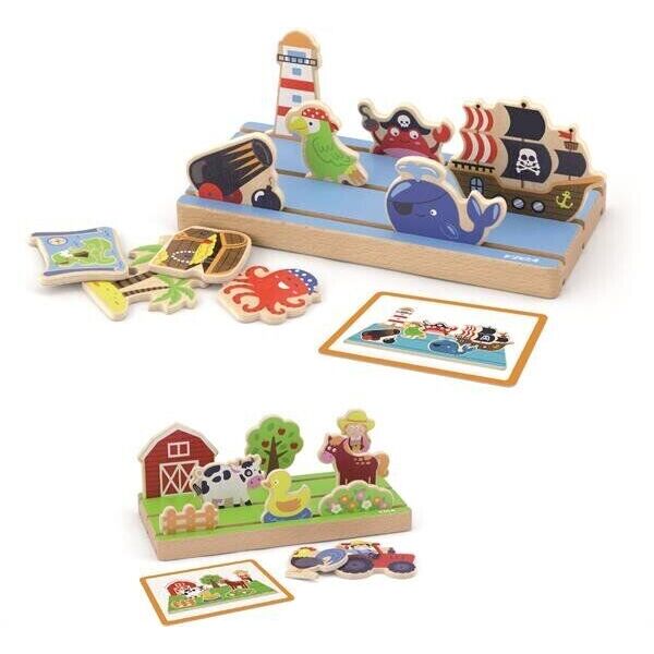 

Дерев'яний ігровий набір Viga Toys Простір і відстань (2000903577096)