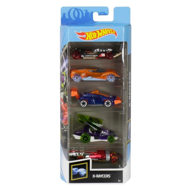

Набір 5-ти базових машинок Hot Wheels (1806) (74299018060)