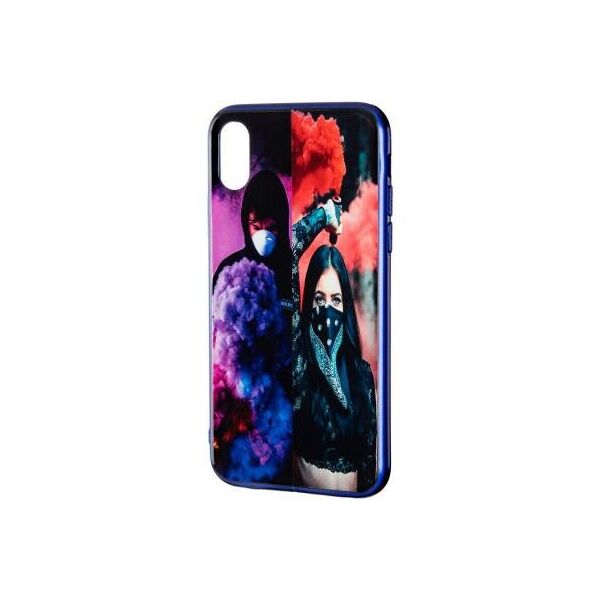 

Чехол для моб. телефона Gelius QR Case for iPhone X Rioters (00000076753)
